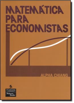 Imagem de MATEMATICA PARA ECONOMISTAS