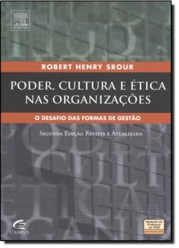 Imagem de PODER, CULTURA E ETICA NAS ORGANIZACOES  2ª EDICAO