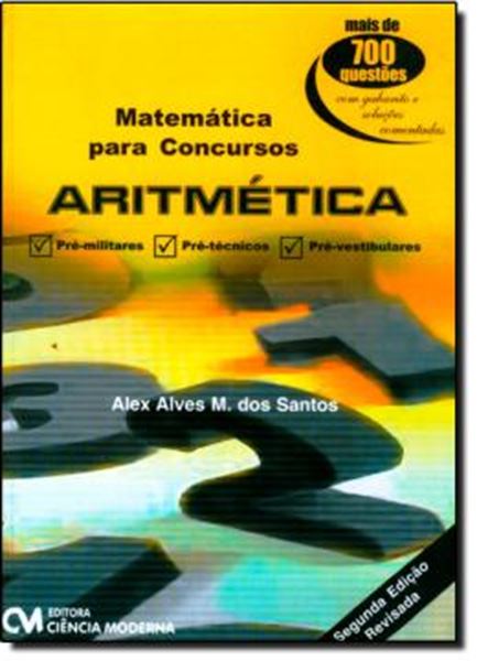 Picture of MATEMATICA PARA CONCURSOS - ARITMETICA  2ª EDICAO
