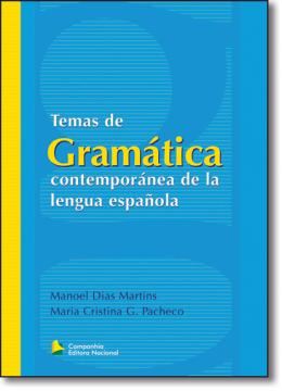 Imagem de TEMAS DE GRAMATICA CONTEMPORANEA DE LA LENGUA ESPANOLA