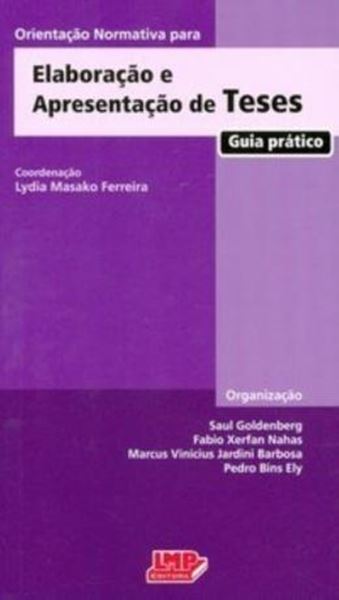 Picture of ORIENTACAO NORMATIVA PARA ELABORACAO E APRESENTACAO DE TESES
