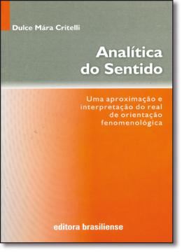 Imagem de ANALITICA DO SENTIDO - 2ª EDICAO