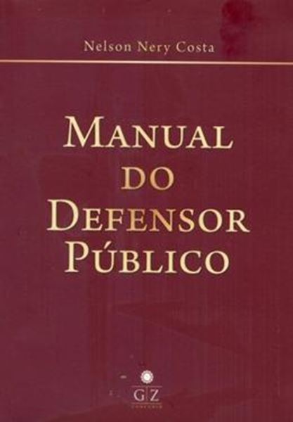 Picture of MANUAL DO DEFENSOR PUBLICO 