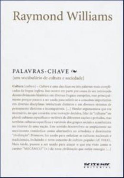 Picture of PALAVRAS-CHAVE : UM VOCABULARIO DE CULTURA E SOCIEDADE