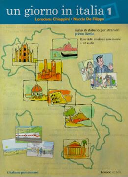 Imagem de UN GIORNO IN ITALIA 1 (LIVELLO A1-B2) - STUDENTE C/ ESERCIZI + CD AUDIO