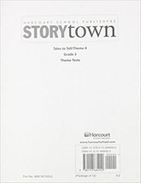 Picture of THEME TESTS STUDENT BOOKLETS GRADE 3-2