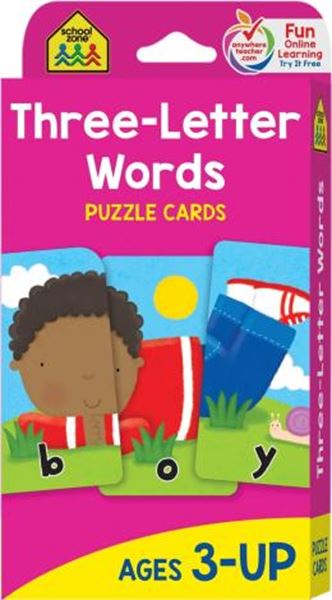 Picture of THREE-LETTER WORDS - PUZZLE CARD