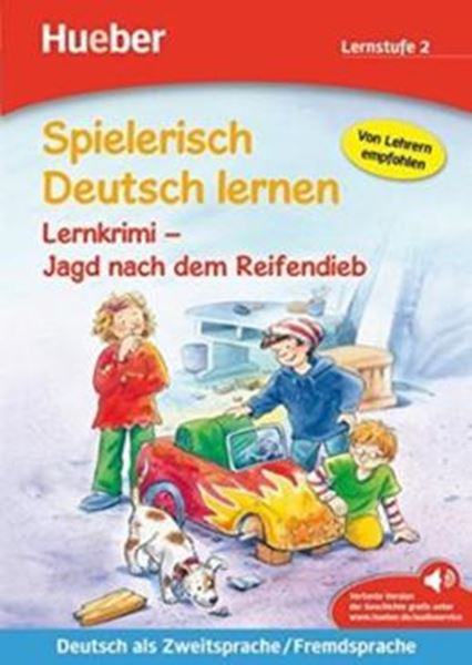 Picture of SPIELERISCH DEUTSCH LERNEN - LERNSTUFE 2 - LERNKRIMI - JAGD NACH DEM REIFENDIEB - BUCH MIT MP3-DOWNLOAD