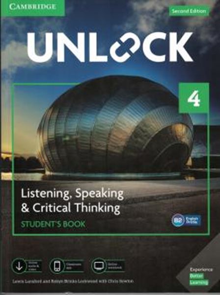 Picture of UNLOCK 4 - LISTENING, SPEAKING & CRITICAL THINKING STUDENT’S BOOK, MOB APP AND ONLINE WORKBOOK W/ DOWNLOADABLE AUDIO AND VIDEO - 2ND ED