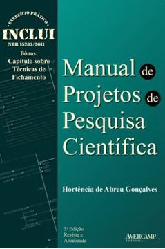 Imagem de MANUAL DE PROJETOS DE PESQUISA CIENTIFICA - 3ª ED