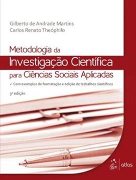 Imagem de METODOLOGIA DA INVESTIGACAO CIENTIFICA PARA CIENCIAS SOCIAIS APLICADAS - 3ª ED