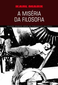 Imagem de MISERIA DA FILOSOFIA, A