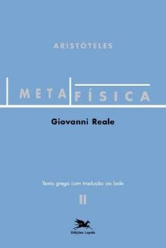 Imagem de METAFISICA DE ARISTOTELES - VOLUME II - 5ª ED