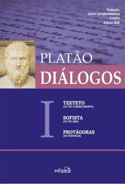 Picture of DIALOGOS - VOLUME 1 - TEETETO, SOFISTA, PROTAGORAS