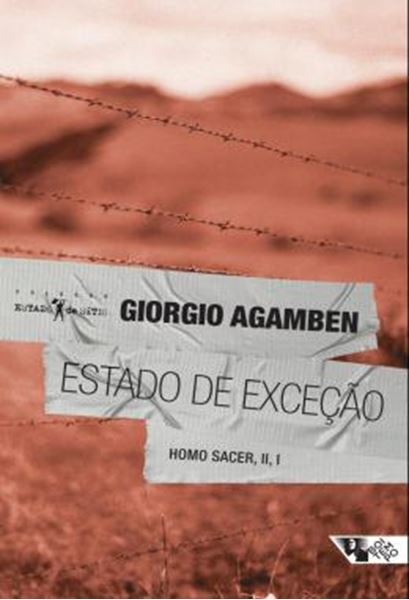 Picture of ESTADO DE EXCECAO - HOMO SACER, II, I - 2ª ED