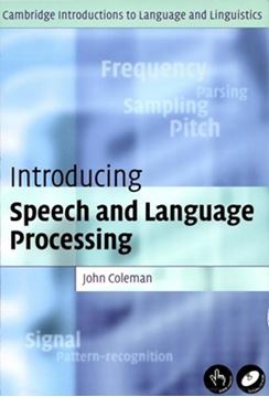 Imagem de INTRODUCING SPEECH AND LANGUAGE PROCESSING