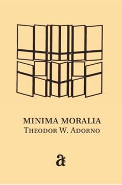Imagem de MINIMA MORALIA
