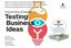 Imagem de TESTING BUSSINESS IDEAS - VOLUME 1