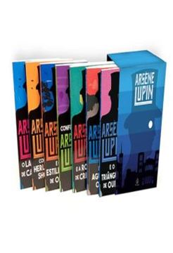Imagem de LUPIN I - BOX COM 7 LIVROS COM MARCADOR DE PAGINAS