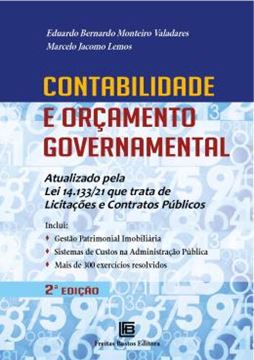 Imagem de CONTABILIDADE E ORCAMENTO GOVERNAMENTAL - 2ª ED