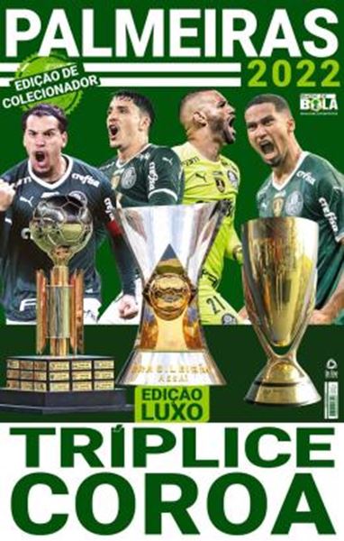 Picture of SHOW DE BOLA MAGAZINE SUPER POSTER - PALMEIRAS TRIPLICE COROA 2022