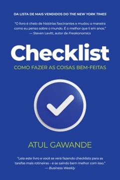 Imagem de CHECKLIST - COMO FAZER AS COISAS BEM FEITAS