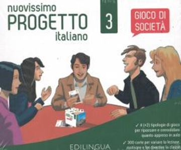 Imagem de NUOVISSIMO PROGETTO ITALIANO 3 (C1) - GIOCO DI SOCIETA