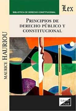 Imagem de PRINCIPIOS DE DERECHO PUBLICO Y CONSTITUCIONAL