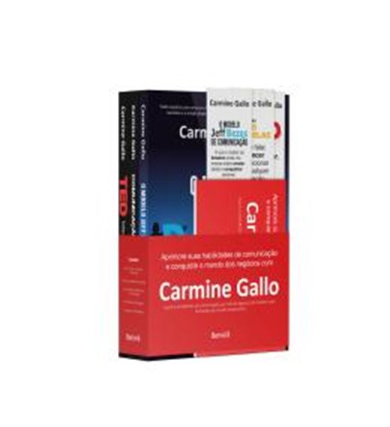 Picture of COMBO CARMINE GALLO - APRIMORE SUAS HABILIDADES DE COMUNICACAO E CONQUISTE O MUNDO DOS NEGOCIOS