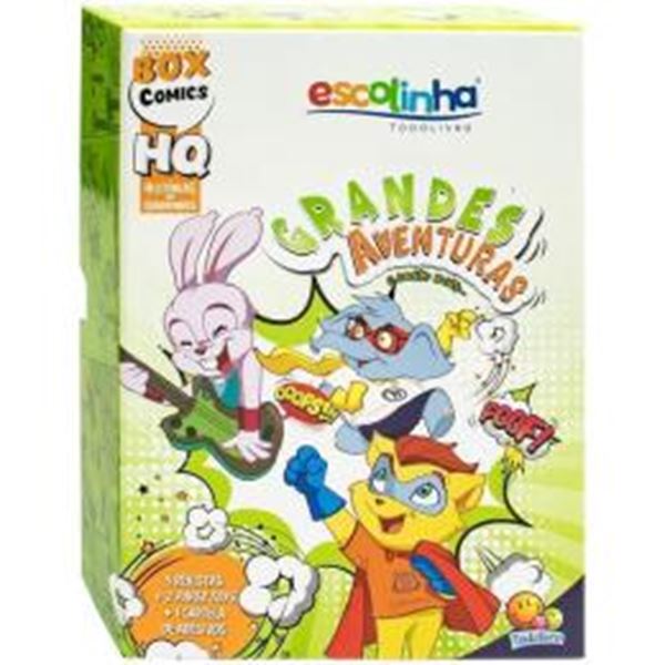 Picture of ESCOLINHA HQBOX - GRANDES AVENTURAS E MUITO MAIS..