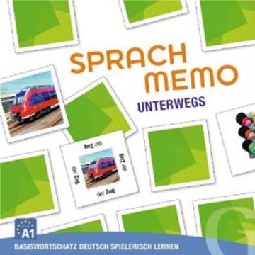 Imagem de SPRACHMEMO UNTERWEGS - SPRACHSPIEL - BASISWORTSCHATZ DEUTSCH SPIELERISCH LERNEN