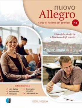 Imagem de NUOVO ALLEGRO A1 - LIBRO DELLO STUDENTE E QUADERNO DEGLI ESERCIZI + AUDIO