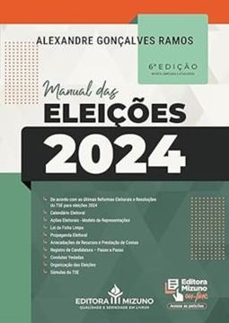 Imagem de MANUAL DAS ELEICOES 2024 6ª ED