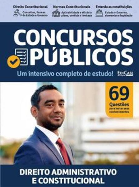 Picture of LIVRO CONCURSOS PUBLICOS 1 - DIREITO ADMINISTRATIVO E CONSTITUCIONAL