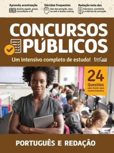 Picture of LIVRO CONCURSOS PUBLICOS 2 - PORTUGUES E REDACAO