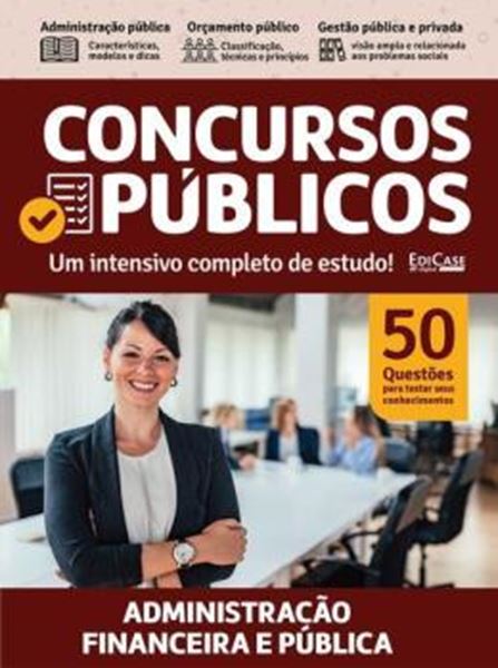Picture of LIVRO CONCURSOS PUBLICOS 3 - ADMINISTRACAO FINANCEIRA E PUBLICA