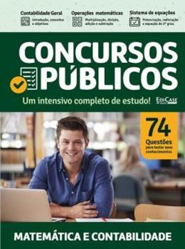 Imagem de LIVRO CONCURSOS PUBLICOS 4 - MATEMATICA E CONTABILIDADE