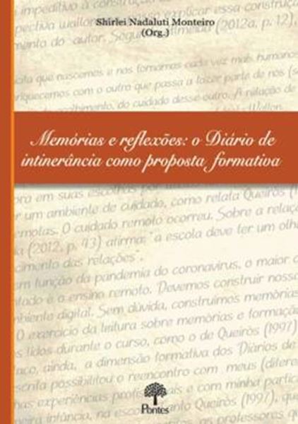 Picture of MEMORIAS E REFLEXOES: O DIARIO DE ITINERANCIA COMO PROPOSTA FORMATIVA