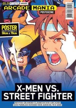 Imagem de X-MEN VS STREET FIGHTER - SUPERPOSTER ARCADE MANIA