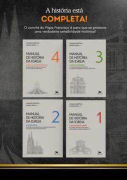 Imagem de MANUAL DE HISTORIA DA IGREJA - COLECAO 4 VOLUMES