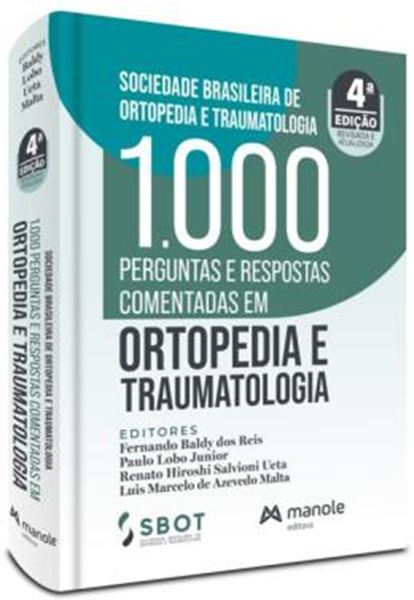 Picture of 1000 PERGUNTAS E RESPOSTAS COMENTADAS EM ORTOPEDIA E TRAUMATOLOGIA