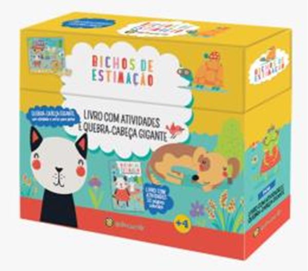 Picture of COLECAO DIVERSAO SURPRESA - BICHOS DE ESTIMACAO - VOL 1 - LIVRO COM ATIVIDADES E QUEBRA-CABECA GIGANTE