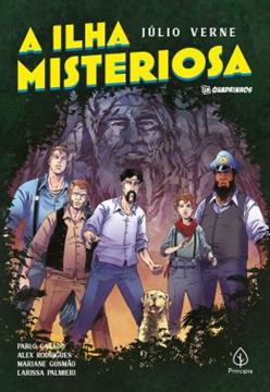 Imagem de A ILHA MISTERIOSA - EM QUADRINHOS
