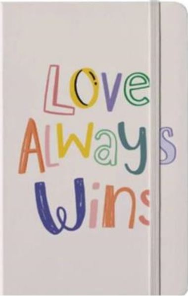 Picture of MOLESKINE - OFF-WHITE - LOVE ALWAYS WINS