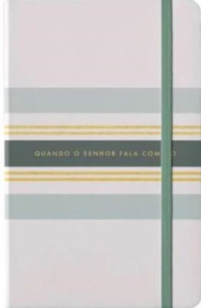 Picture of MOLESKINE - VERDE E BRANCO - QUANDO O SENHOR FALA COMIGO