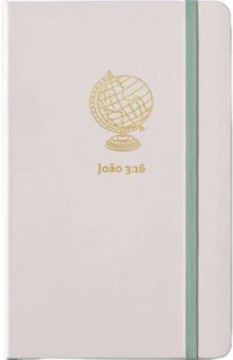 Imagem de MOLESKINE ROSADO - JOAO 3:16