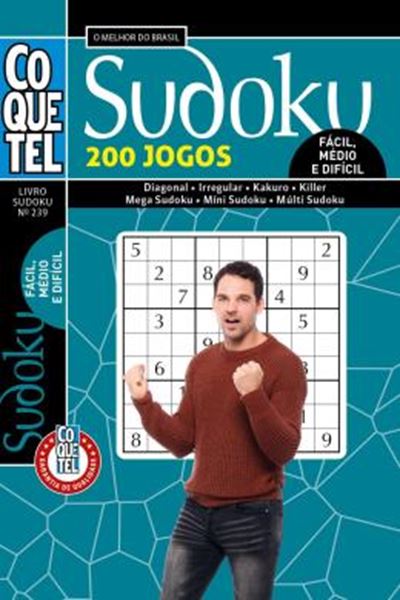 Picture of LIVRO COQUETEL SUDOKU Nº 239