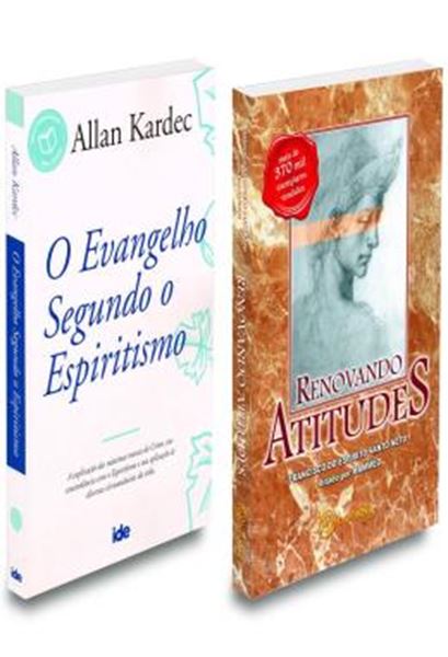 Picture of KIT O EVANGELHO SEGUNDO O ESPIRITISMO (IDE) + RENOVANDO ATITUDES