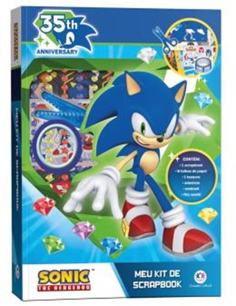 Picture of SONIC - MEU KIT DE SCRAPBOOK
