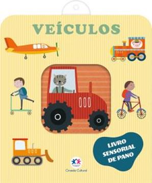 Imagem de VEICULOS - LIVRO SENSORIAL DE PANO PARA BEBES